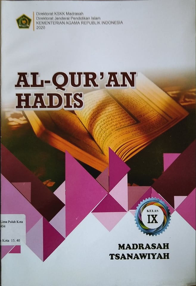 Al-Qur'an Hadis Kelas IX